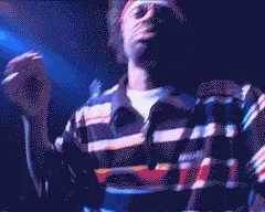 Pixelated Man in Plaid Sweater