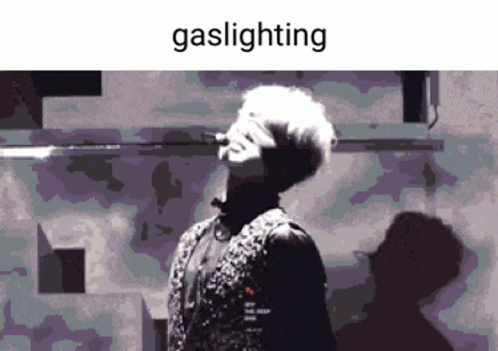 Pixelated Person Gaslighting