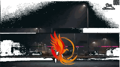 Pixelated Phoenix with SNK