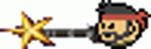 Pixelated Rambo Machine Gun GIF