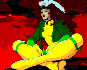 Pixelated Rogue from X-Men