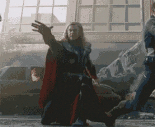 Pixelated Thor in Cape