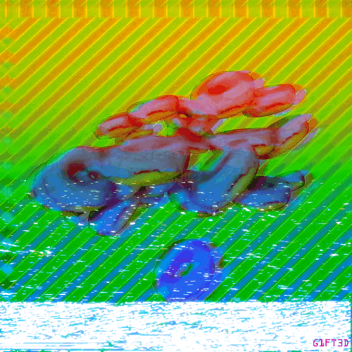 Pixelated Videos Of Donuts GIF