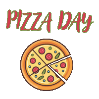 Pizza Day Pizza Lovers Sticker GIF