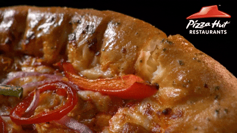 Pizza Hut Freshly Made Cheesy Pizza GIF
