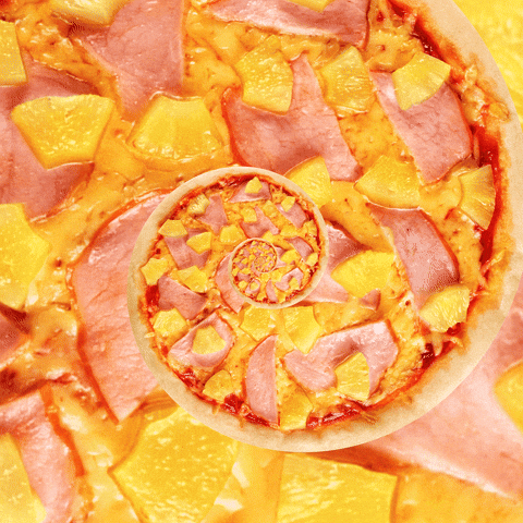Pizza Hypnosis Spiral GIF