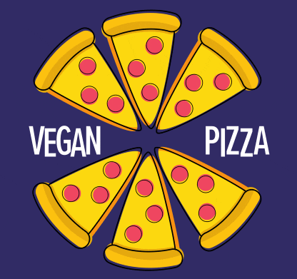 Vegan Pizza Party GIF