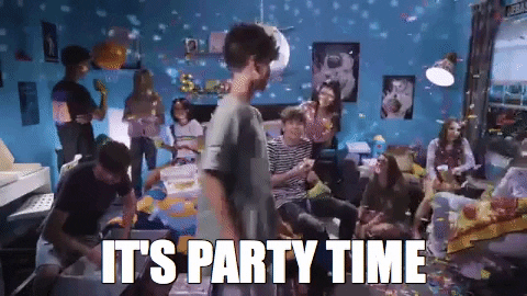 Its Pizza Party Time GIF
