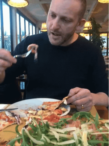 Pizza Time Eating Loop GIF
