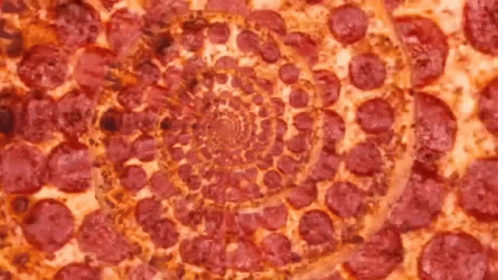 Pizza Time Pepperoni Loop GIF