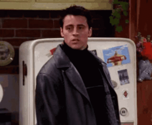 Pizza Time Joey Tribbiani Friends GIF