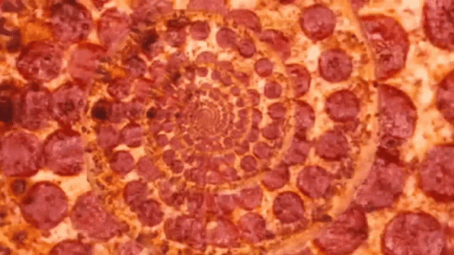 Pizza Time Pepperoni Loop GIF
