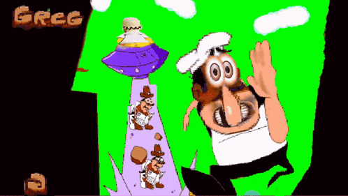 Pizza Tower Greg And Peppino GIF