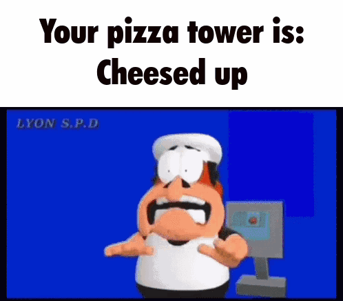Pizza Tower Is Cheesed Up GIF