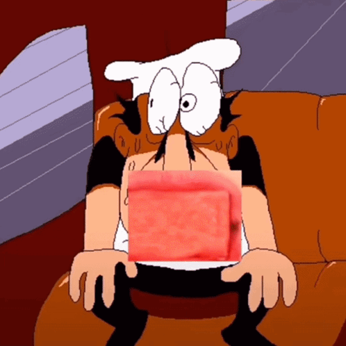 Pizza Tower Peppino With Fake Mouth GIF