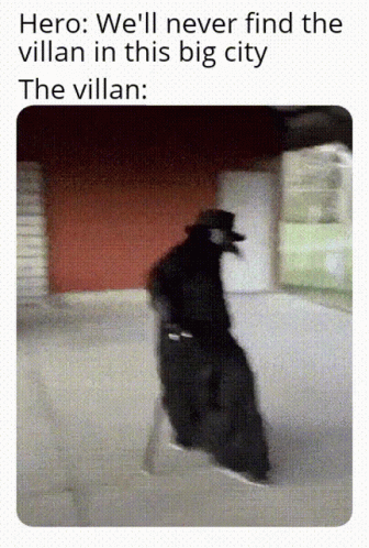 Plague Doctor City Villain GIF