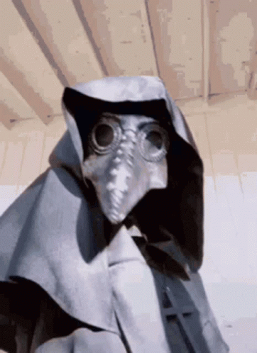 Plague Doctor Cosplay Dance Peace GIF