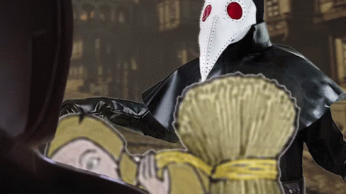 Plague Doctor Tom O Regan Cartoon GIF