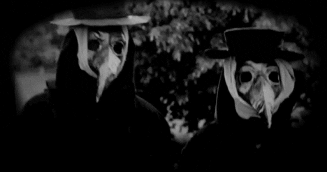 Plague Doctor Vignette GIF