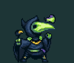 Plague Shovel Knight Poofs GIF