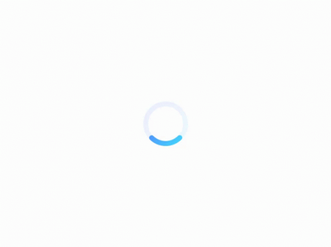 Plain White Blue Loading Screen GIF