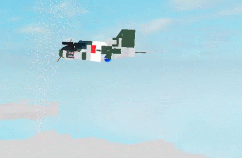 Plane Flying Over Snowy Landscape GIF