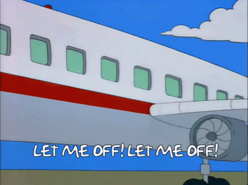 Plane Passenger Perfect Loop GIF