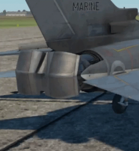 Plane Saying Marine