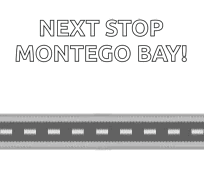 Plane Taking Off With Next Stop Montego Bay
