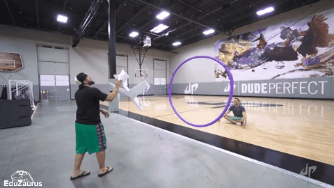 Plane Trick Exhibition Dude Perfect GIF