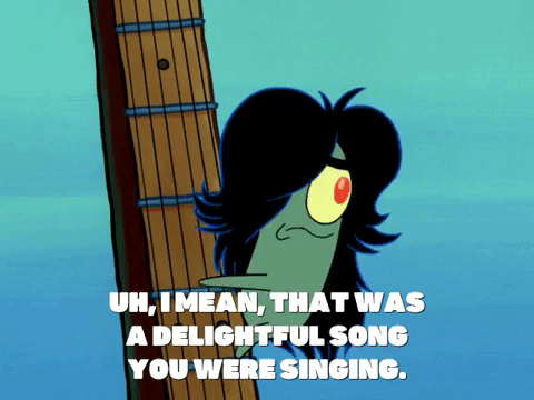 Plankton As A Rockstar GIF