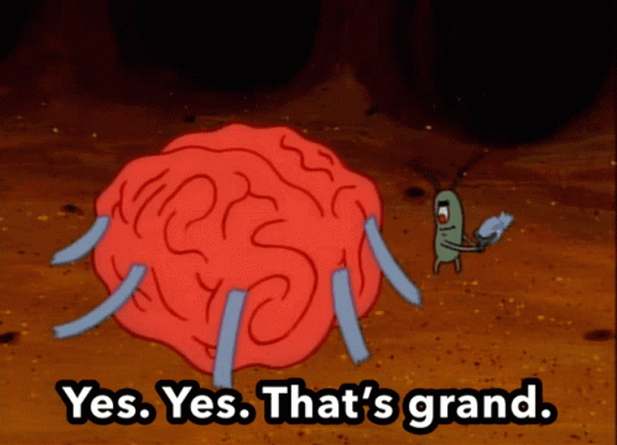 Plankton Yes Yes That's Grand GIF