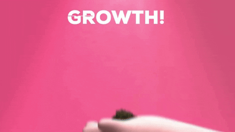 Plant Growth On Hands GIF