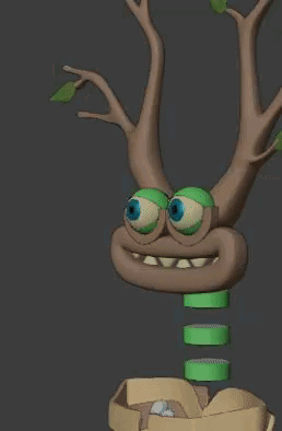 Plant Island Epic Wubbox Surprised Expression GIF