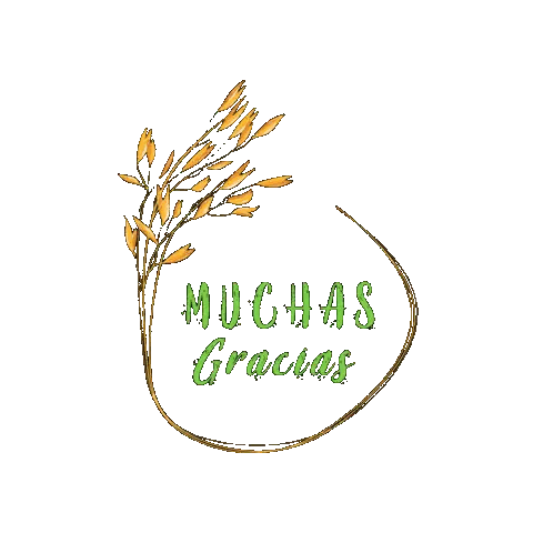 Plant with Muchas Gracias Text