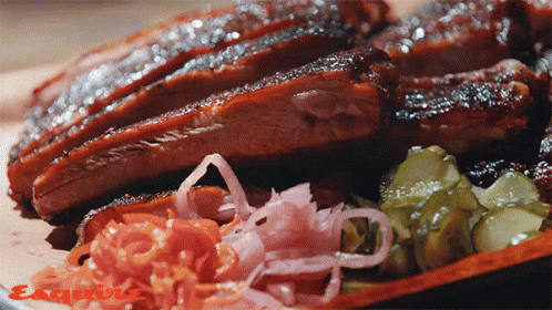 Plate of Food With Esquire
