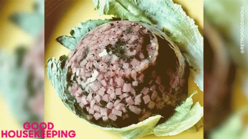 Plate Of Food With Good Housekeeping GIF