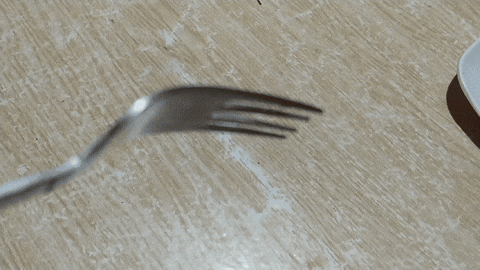 Plate Of Hotdog Waffles GIF