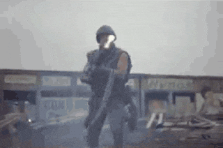 Platoon Armalite Rifle Attack GIF