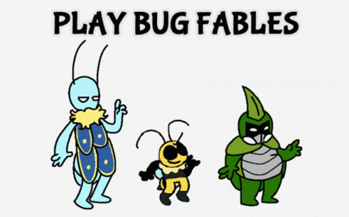 Play Bug Fables Poster With Cartoon Characters GIF