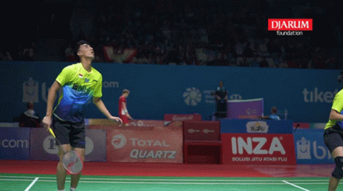 Player Badminton Smash GIF
