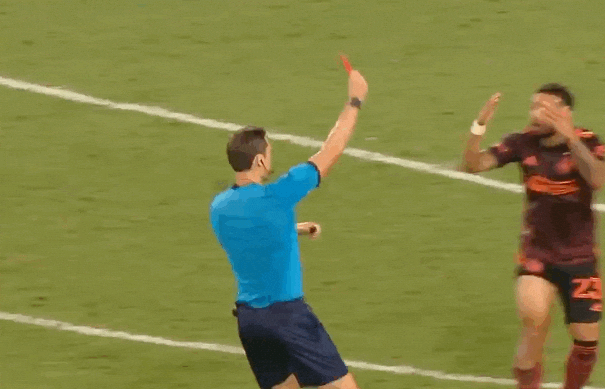 Player Complain For Penalties GIF