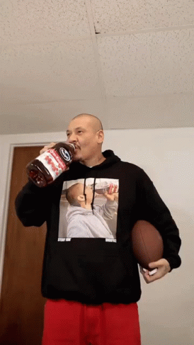 Player Drinking Juice GIF
