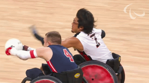 Player Haters Ball Wheelchair GIF