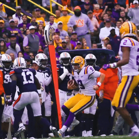 Player Of Ed Orgeron Bumping On Opponent GIF