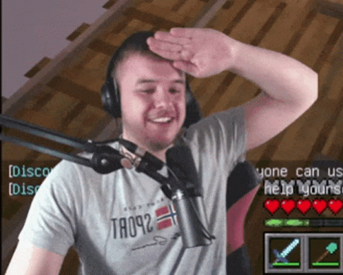 Player Salute To Cadet GIF