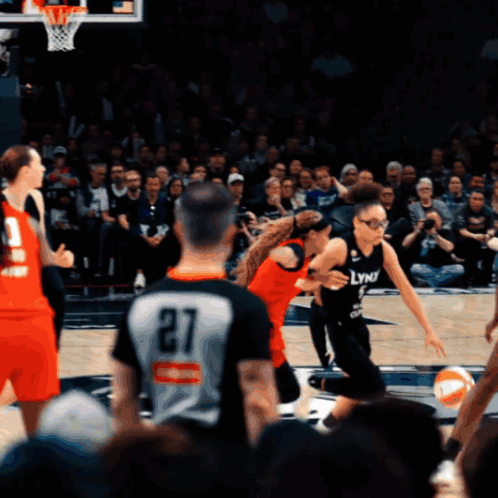 Player With Number 27 Jersey GIF