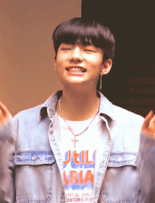 Playful Rapper Hyunjin Funny Faces GIF