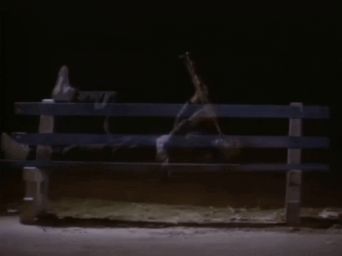 Playing Saxophone On The Bench GIF