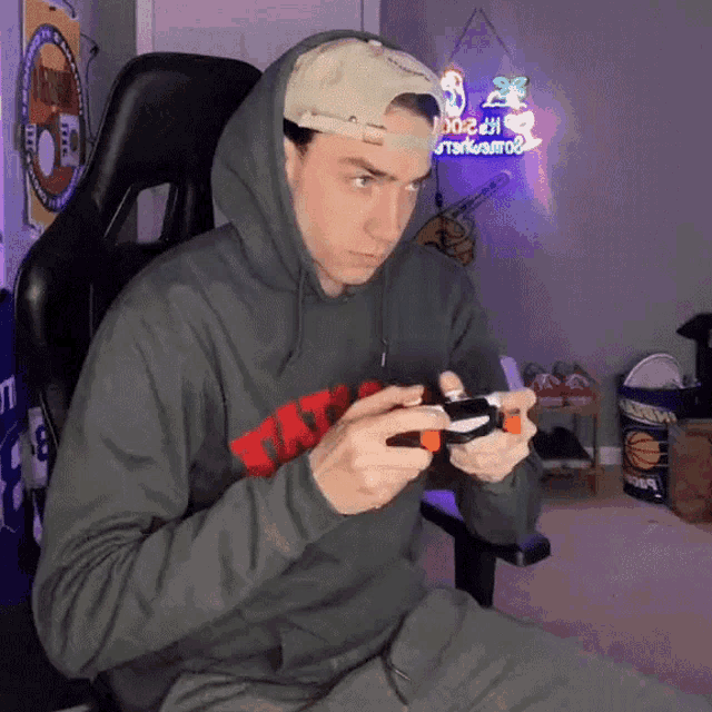 Playing With My Xbox Alphakep Gif GIF